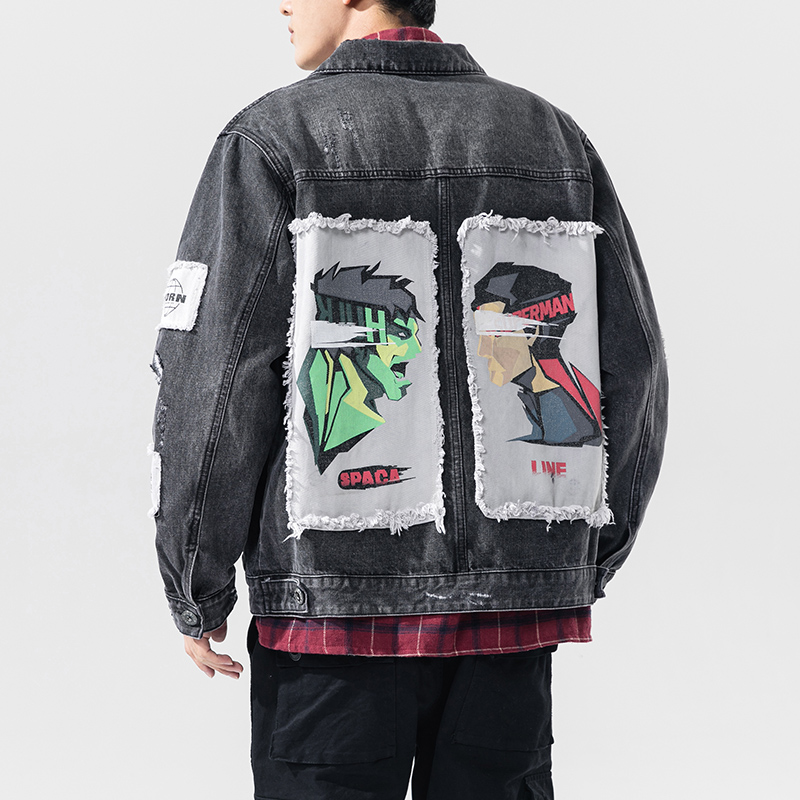 Januarysnow Streetwear Jeans Jacket Men 2020 Spring Denim Jackets Men Patchwork Casual Man Clothing Outwear Winter Jacket, Gray
Januarysnow Streetwear Jeans Jacket Men 2020 Spring Denim Jackets Men Patchwork Casual Man Clothing Outwear Winter Jacket, Gray