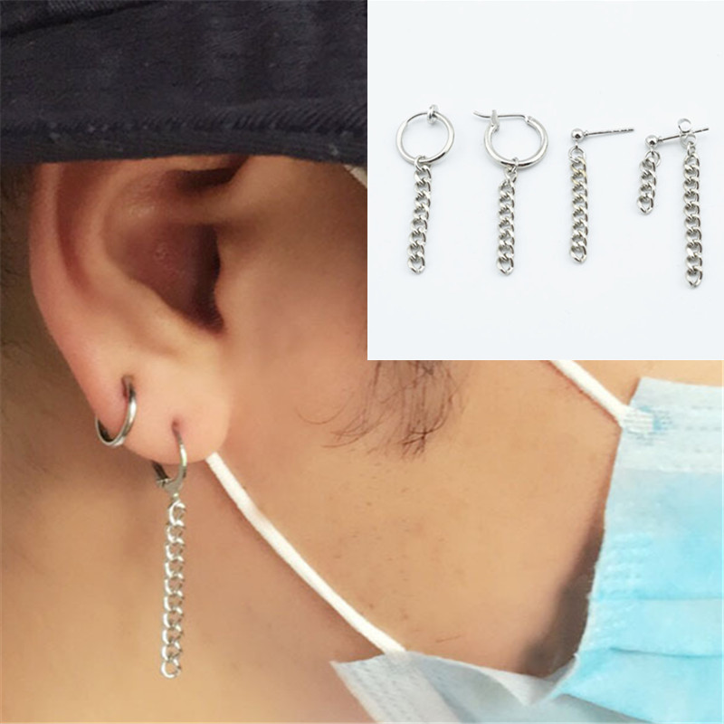 KPOP DNA Korean Earring Acessorios 1PCS V Boys Stud Earrings For Women Brincos silver color Men
KPOP DNA Korean Earring Acessorios 1PCS V Boys Stud Earrings For Women Brincos silver color Men
