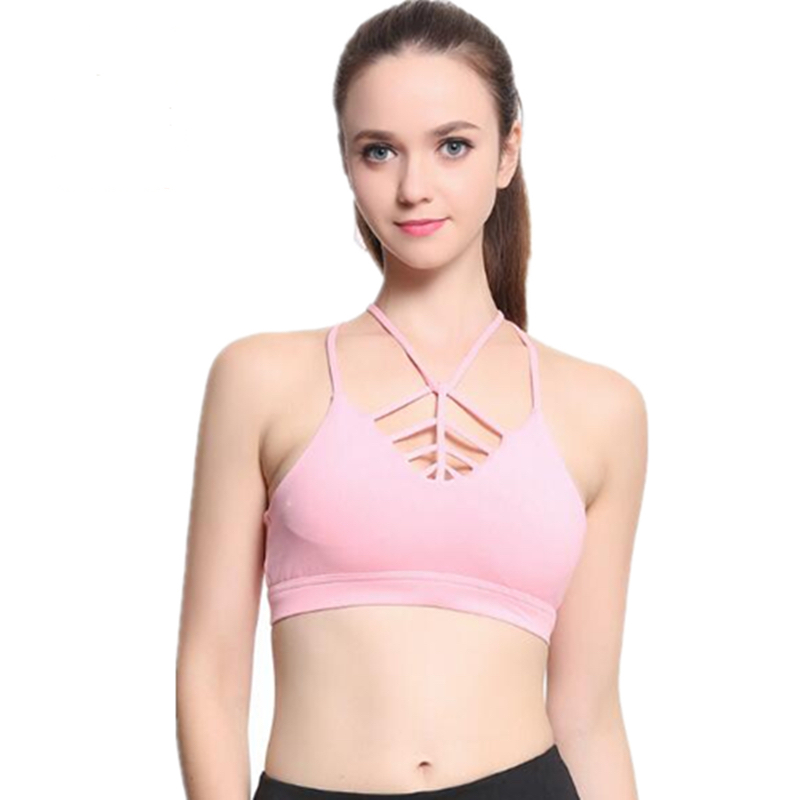 Woment Athletic Vest Padded Tank Top Gym Fitness Sports Bra Stretch Cotton Seamless Breathable Yoga Bras Underwear female set, Black
Woment Athletic Vest Padded Tank Top Gym Fitness Sports Bra Stretch Cotton Seamless Breathable Yoga Bras Underwear female set, Black