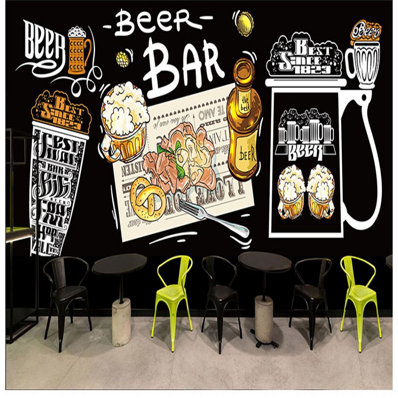 Drop Shipping Custom Photo Wallpaper Hand Painted American Beer Graffiti Wallpaper Bar KTV Barbecue Shop Custom Mural, White
Drop Shipping Custom Photo Wallpaper Hand Painted American Beer Graffiti Wallpaper Bar KTV Barbecue Shop Custom Mural, White
