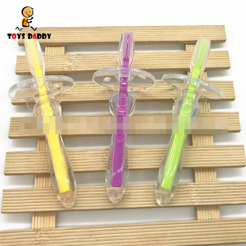 hot sale Baby soft hair toothbrush soft silicone non-toxic teeth dental care training Deciduous teeth toothbrush infant supplies
hot sale Baby soft hair toothbrush soft silicone non-toxic teeth dental care training Deciduous teeth toothbrush infant supplies