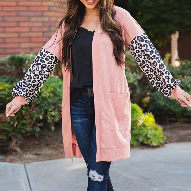 Leopard Patchwork women' jacket Turn-down Collar female Cardigan jackets Long Sleeve Outwear windbreaker Coat mujer chaqueta, Black
Leopard Patchwork women' jacket Turn-down Collar female Cardigan jackets Long Sleeve Outwear windbreaker Coat mujer chaqueta, Black