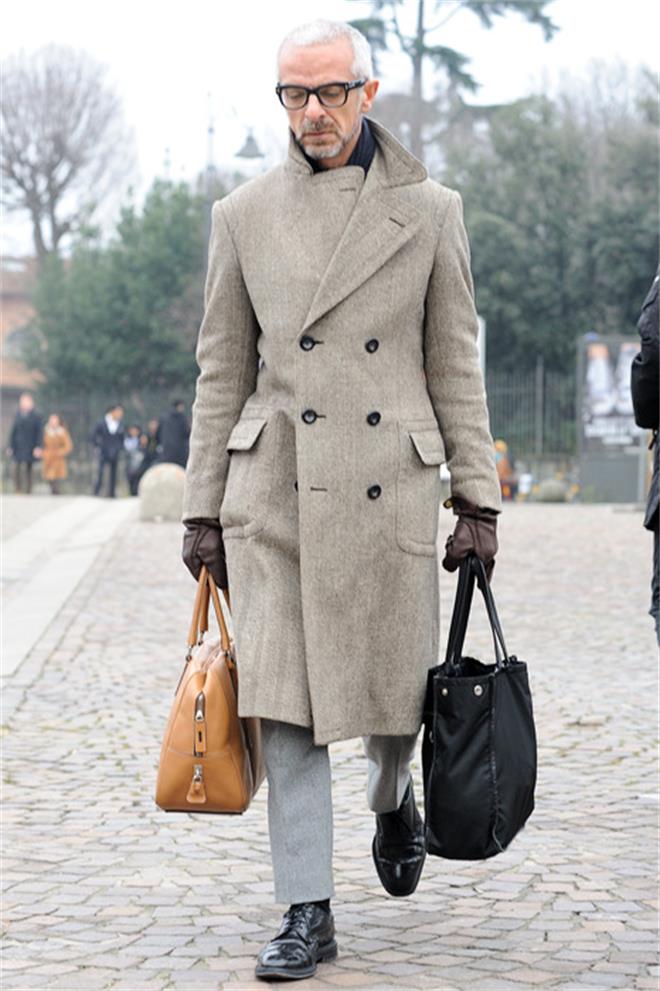 Winter Coat Men Suits Linen Wedding Groom Tailored Fit Two Button Tuxedos One Pieces Jacket Mens Coat