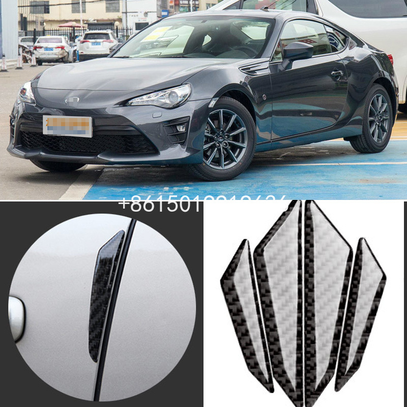For Toyota GT86 Car Side Door Edge Guard Bumper Trim Protector 4pcs PVC carbon fiber Stickers
For Toyota GT86 Car Side Door Edge Guard Bumper Trim Protector 4pcs PVC carbon fiber Stickers