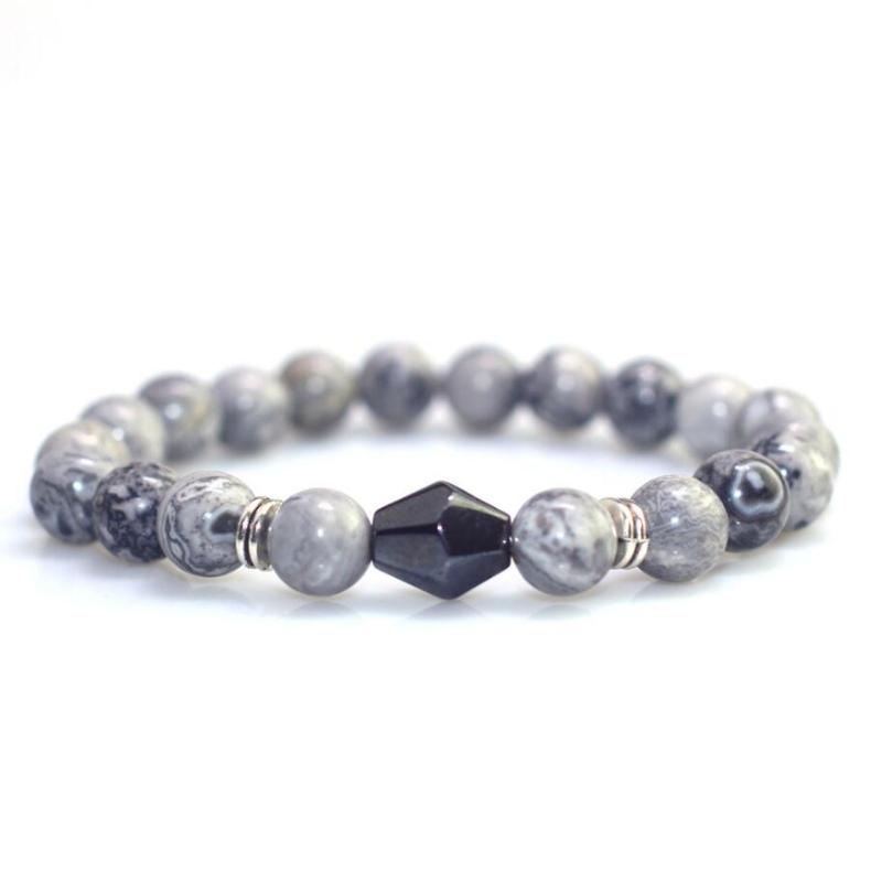 2020 New Natural Tiger Eye & Hematite & Black Obsidian Stone Bracelets&Bangles for Men Women Fashion Jewelry Yoga Bracelet Homme
2020 New Natural Tiger Eye & Hematite & Black Obsidian Stone Bracelets&Bangles for Men Women Fashion Jewelry Yoga Bracelet Homme