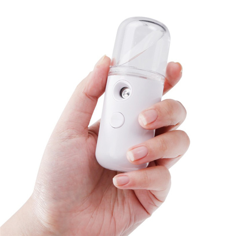 Portable Hydrating Sprayer Beauty Spray Apparatus Humidifier Rechargeable Nano Spray Hydrating Apparatus Cold Spray Apparatus With Package