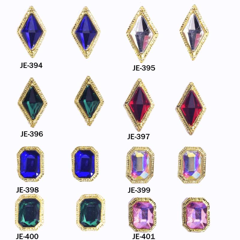 10pcs/lot Clear Nail Decorations Rhinestones Glass Colorful Diamond Shape Gem Stones For Nails Dekor Decorations CJE394-JE401
10pcs/lot Clear Nail Decorations Rhinestones Glass Colorful Diamond Shape Gem Stones For Nails Dekor Decorations CJE394-JE401