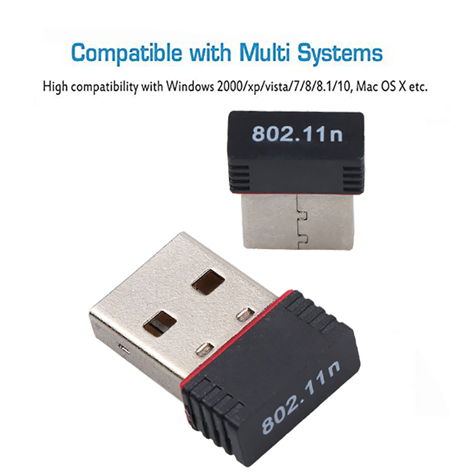 150mbps USB Wifi Adapter MT7601 Wireless Network Card 150M USB Wi-fi Dongle for PC Computer Ethernet Receiver