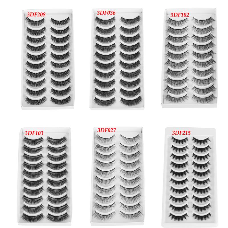 10 Pairs 3D Mink Hair False Eyelashes Natural Long Wispy Lashes Crisscross Eye Makeup Lashes Handmade 100% Cruelty-free
10 Pairs 3D Mink Hair False Eyelashes Natural Long Wispy Lashes Crisscross Eye Makeup Lashes Handmade 100% Cruelty-free