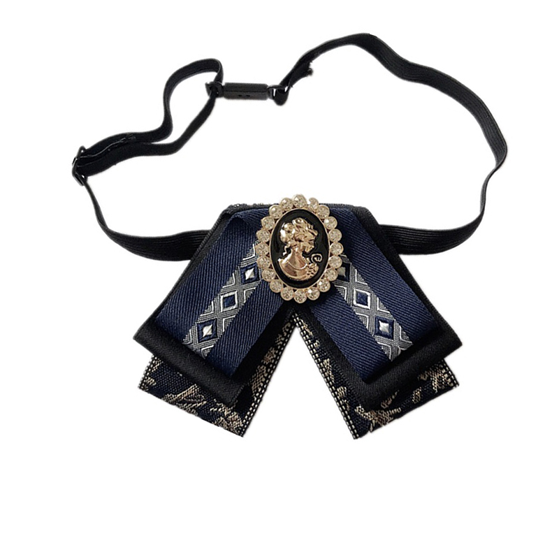 Neck Ties Vintage Multilayer Bow Tie Brooch Rhinestone Beauty Head Men Business Shirt Collar Pin Marriage Groom Wedding Bowtie Accessories
Neck Ties Vintage Multilayer Bow Tie Brooch Rhinestone Beauty Head Men Business Shirt Collar Pin Marriage Groom Wedding Bowtie Accessories