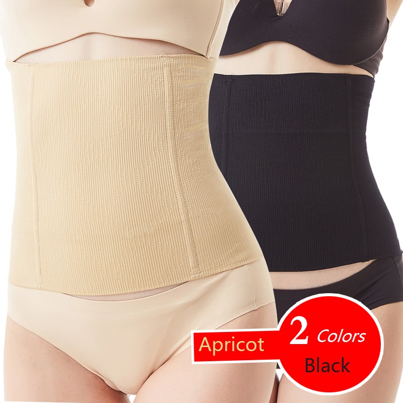 Women Modeling Belt Waist Trainer Slimming Wedding Body Shaper Postpartum Tummy Strip Pull Under Long Torso Corset5081255
