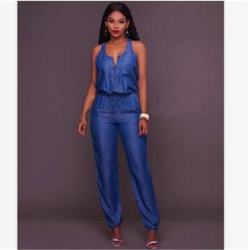 Slim Casual Women Jumpsuit Designer Female New Waist Vest Rompers Summer Fashion Trend Wide-leg Jeans Jumpsuits Clothes
Slim Casual Women Jumpsuit Designer Female New Waist Vest Rompers Summer Fashion Trend Wide-leg Jeans Jumpsuits Clothes