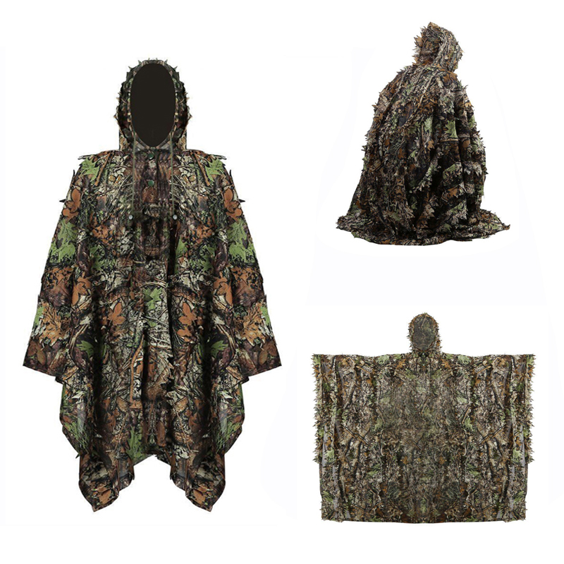Camouflage Hunting Ghillie Suit Woodland Uniform Camouflage Suits Tactical Clothes Army Sniper Jungle Clothing
Camouflage Hunting Ghillie Suit Woodland Uniform Camouflage Suits Tactical Clothes Army Sniper Jungle Clothing