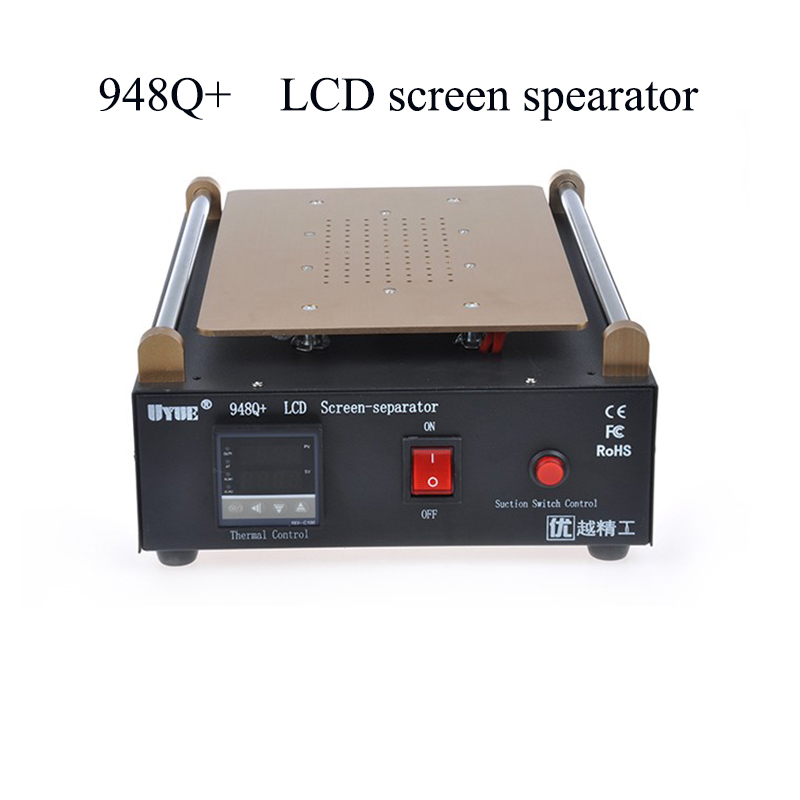 UYUE 948Q+ Max 11 inches Built-in Vacuum Pump Mobile phone LCD Screen Separator Machine Glass Touch Screen Refurbished Repair
UYUE 948Q+ Max 11 inches Built-in Vacuum Pump Mobile phone LCD Screen Separator Machine Glass Touch Screen Refurbished Repair