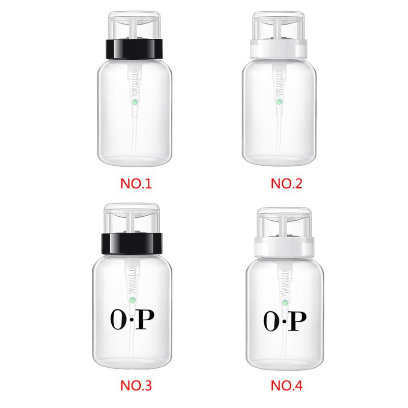 200ML Women Beauty Portable Cosmetic Tool Plastic Nail Art Pump Dispenser Spray Bottle Polish Remover Container
200ML Women Beauty Portable Cosmetic Tool Plastic Nail Art Pump Dispenser Spray Bottle Polish Remover Container