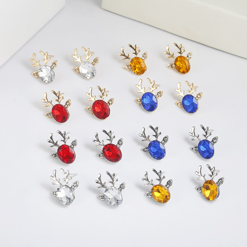 1Pair Women Xmas Gift Elegant Jewelry Christmas Pearl Deer Earrings Reindeer Ear Stud
1Pair Women Xmas Gift Elegant Jewelry Christmas Pearl Deer Earrings Reindeer Ear Stud
