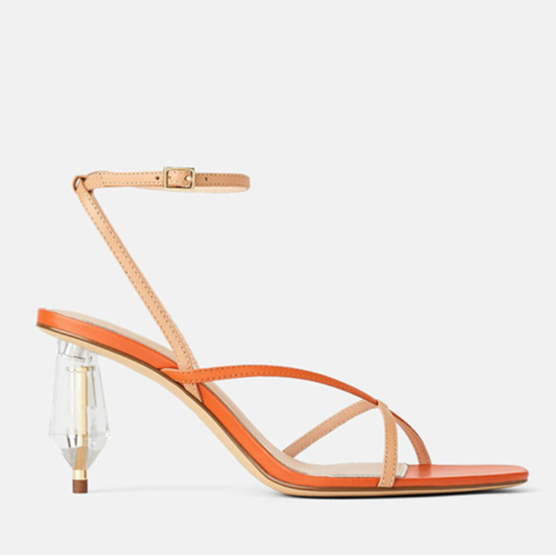 2020 New Women's Sandals Casual Sexy Transparent Crystal With Thin Belt Combination Word Buckle High Heels, Picture colour
2020 New Women's Sandals Casual Sexy Transparent Crystal With Thin Belt Combination Word Buckle High Heels, Picture colour