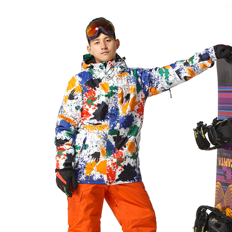 GSOU SNOW winter outdoor men's Snowboard Jacket keep Warm Ski Jackets Splash ink ski suit Waterproof Windproof camping Snow Coat
GSOU SNOW winter outdoor men's Snowboard Jacket keep Warm Ski Jackets Splash ink ski suit Waterproof Windproof camping Snow Coat