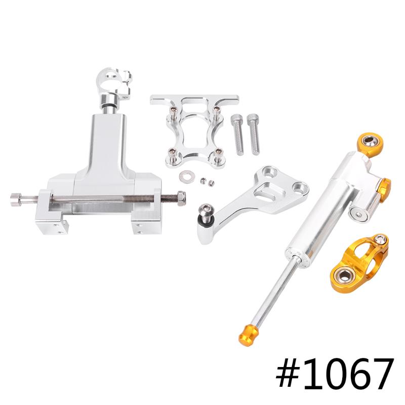 For MT-07 MT07 2013-2020 CNC Steering Damper Stabilizer w/ Bracket Set Saftety Control Anodized Aluminum Motorcycle Parts
For MT-07 MT07 2013-2020 CNC Steering Damper Stabilizer w/ Bracket Set Saftety Control Anodized Aluminum Motorcycle Parts