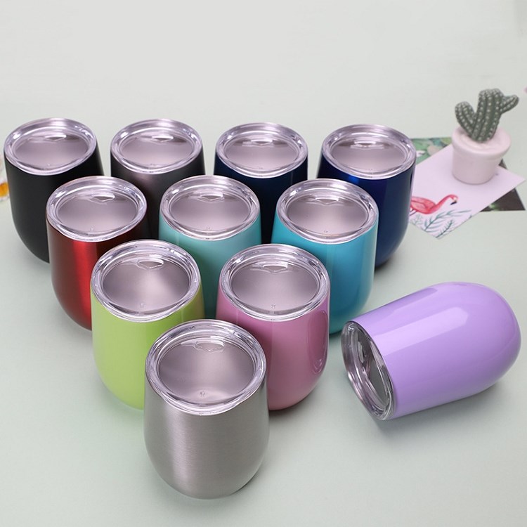 11color Drinkware 360ml with Lid car cup Stainless Steel Tumbler Stemless Wine glass Metal Edge wide mouth Coffee cup T2I51370, Multi-color
11color Drinkware 360ml with Lid car cup Stainless Steel Tumbler Stemless Wine glass Metal Edge wide mouth Coffee cup T2I51370, Multi-color