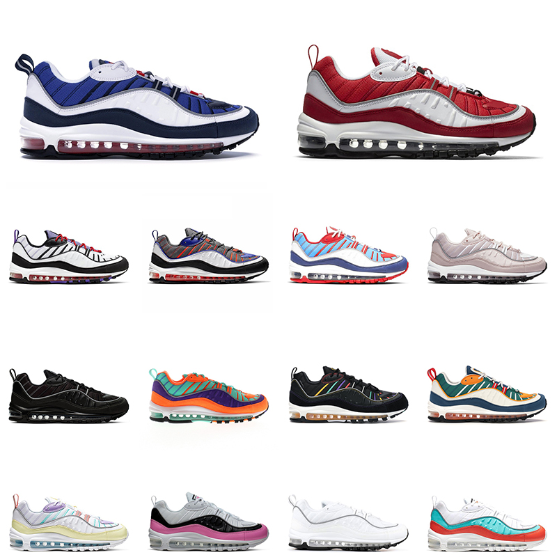 98 men women running shoes Gundam Gym Red Barely Rose 98s Black Oil Grey Easter Team Orange mens trainer sports sneakers size 36-45
98 men women running shoes Gundam Gym Red Barely Rose 98s Black Oil Grey Easter Team Orange mens trainer sports sneakers size 36-45