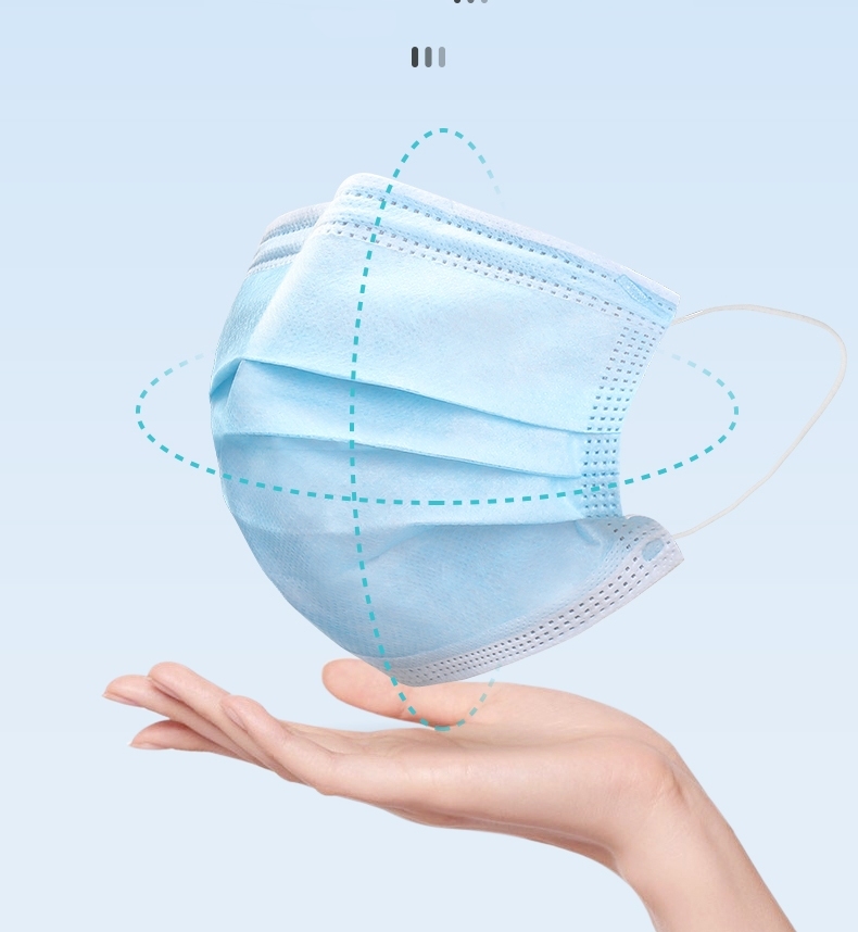 Three layers of disposable mask (including melt blown layer) thickened non-woven mask, dust and fog proof, light and breathable daily mask
Three layers of disposable mask (including melt blown layer) thickened non-woven mask, dust and fog proof, light and breathable daily mask