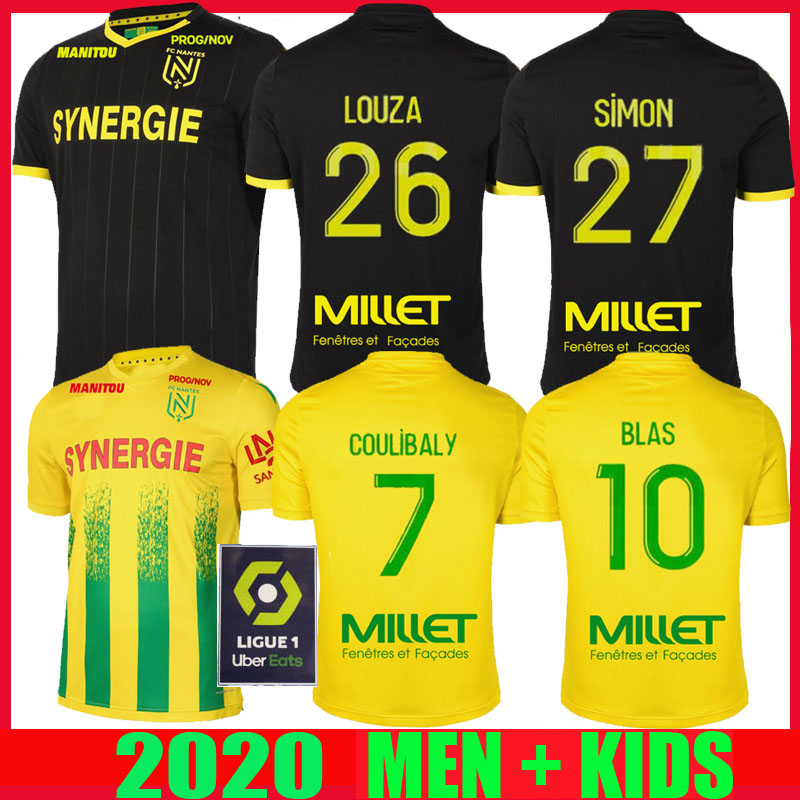 20 21 FC Nantes soccer jersey home away maillot de foot 2020 2021 SIMON LOUZA A TOURE BLAS COCO COULIBALY ADULT MEN KIDS football, Black;yellow
20 21 FC Nantes soccer jersey home away maillot de foot 2020 2021 SIMON LOUZA A TOURE BLAS COCO COULIBALY ADULT MEN KIDS football, Black;yellow
