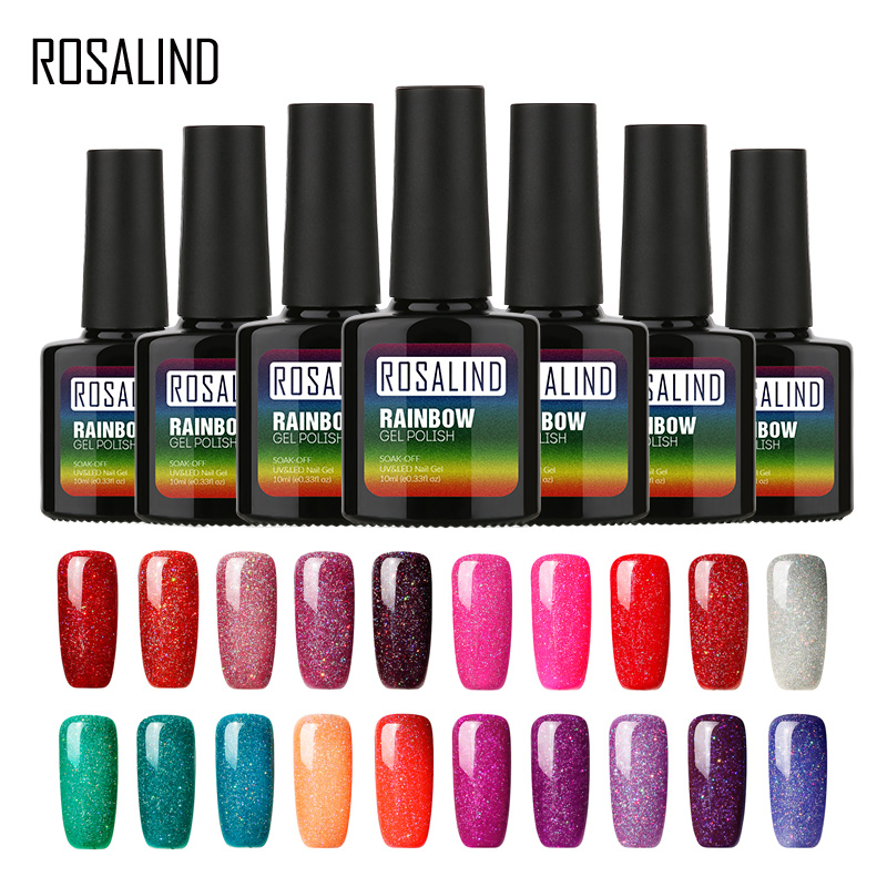 ROSALIND Gel 1S Gel Varnish Rainbow Color Series UV Nail Polish Set For Manicure Tops Base Soak Off Design Nail Art Primer, Top coat
ROSALIND Gel 1S Gel Varnish Rainbow Color Series UV Nail Polish Set For Manicure Tops Base Soak Off Design Nail Art Primer, Top coat