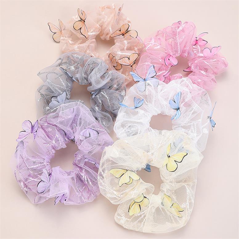 6pcs Gauze butterfly hair ring Hair Scrunchie Elastic Hair Bands Solid Color Women Girls Headwear Ponytail Holder
6pcs Gauze butterfly hair ring Hair Scrunchie Elastic Hair Bands Solid Color Women Girls Headwear Ponytail Holder