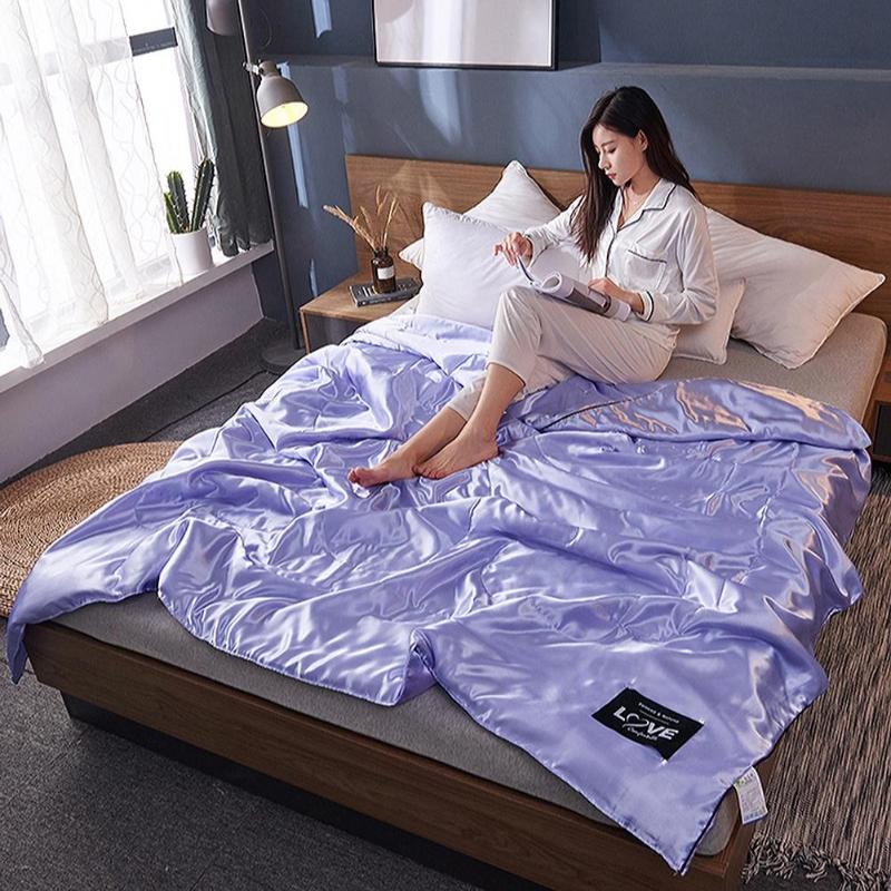 Comforters & Sets 30Comfortable 100% Silk Comforter Blanket Quilt Duvet Washable Ice Summer Air Conditioning
Comforters & Sets 30Comfortable 100% Silk Comforter Blanket Quilt Duvet Washable Ice Summer Air Conditioning