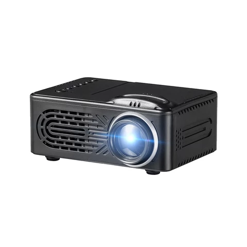 Mini Battery Projector, LCD Display LED Portable Projector, Home Theater Cinema USB Children Video Media Player -RD-814 -Black
Mini Battery Projector, LCD Display LED Portable Projector, Home Theater Cinema USB Children Video Media Player -RD-814 -Black