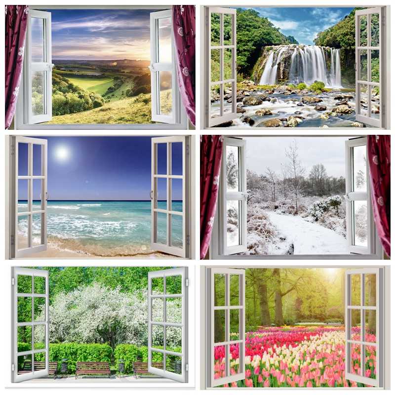 Laeacco Window Curtain Natural Mountain Hillside Grass Tree Scenic Photo Background Photography Backdrops Photocall Photo Shoot
Laeacco Window Curtain Natural Mountain Hillside Grass Tree Scenic Photo Background Photography Backdrops Photocall Photo Shoot