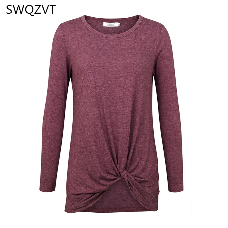 long sleeve women t shirt casual o-neck slim autumn Winter women tees tops ladies clothes gray vintage tshirt female streetwear