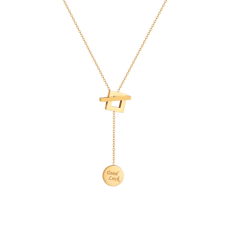 Hongcheng Jewellery Women Trendy Geometric Good Chokers Pendant Necklace Stainless Steel Jewelry Anniversary Gift HC225
Hongcheng Jewellery Women Trendy Geometric Good Chokers Pendant Necklace Stainless Steel Jewelry Anniversary Gift HC225