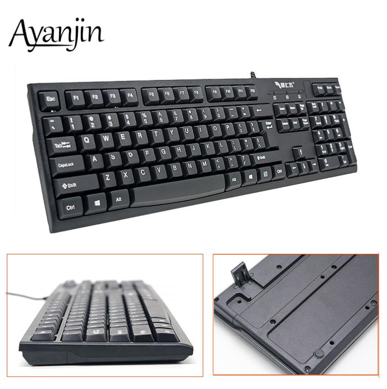 Fashion Silent Business Office Keyboard Waterproof Mute Wired Keyboard Computer USB PS/2 Tripod For MAC Home PC Laptop
Fashion Silent Business Office Keyboard Waterproof Mute Wired Keyboard Computer USB PS/2 Tripod For MAC Home PC Laptop
