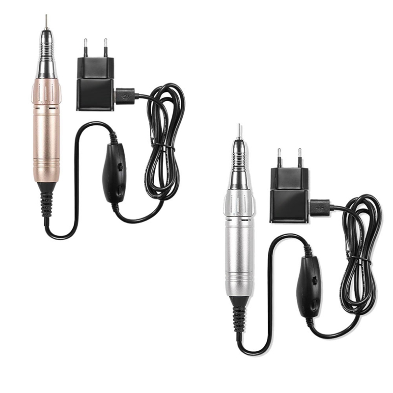 Nail Drill Electric Nail Files, Electric Drill Machine Portable Pen Shaped Manicure Pedicure Set Kit for Acrylics
Nail Drill Electric Nail Files, Electric Drill Machine Portable Pen Shaped Manicure Pedicure Set Kit for Acrylics