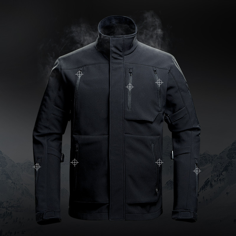 Army Fans Tactical Jacket Outdoor Waterproof Breathable Windproof Hiking Jacket Black And Armygreen Fleece Soft Shell Man, Green 
Army Fans Tactical Jacket Outdoor Waterproof Breathable Windproof Hiking Jacket Black And Armygreen Fleece Soft Shell Man, Green