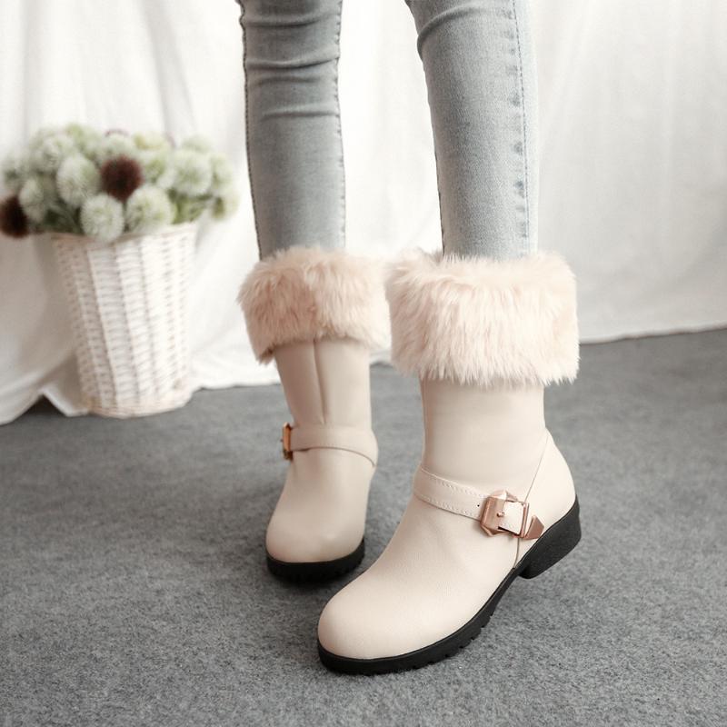 2020 women winter shoes women's ankle boots the new fashion casual fashion flat warm woman snow boots free shipping, Black
2020 women winter shoes women's ankle boots the new fashion casual fashion flat warm woman snow boots free shipping, Black