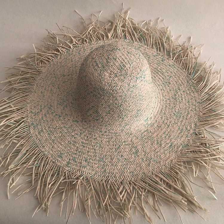 summer Vinatge straw hat women big wide brim beach hat sun foldable sun block UV protection panama bone chapeu feminino, -5
summer Vinatge straw hat women big wide brim beach hat sun foldable sun block UV protection panama bone chapeu feminino, -5