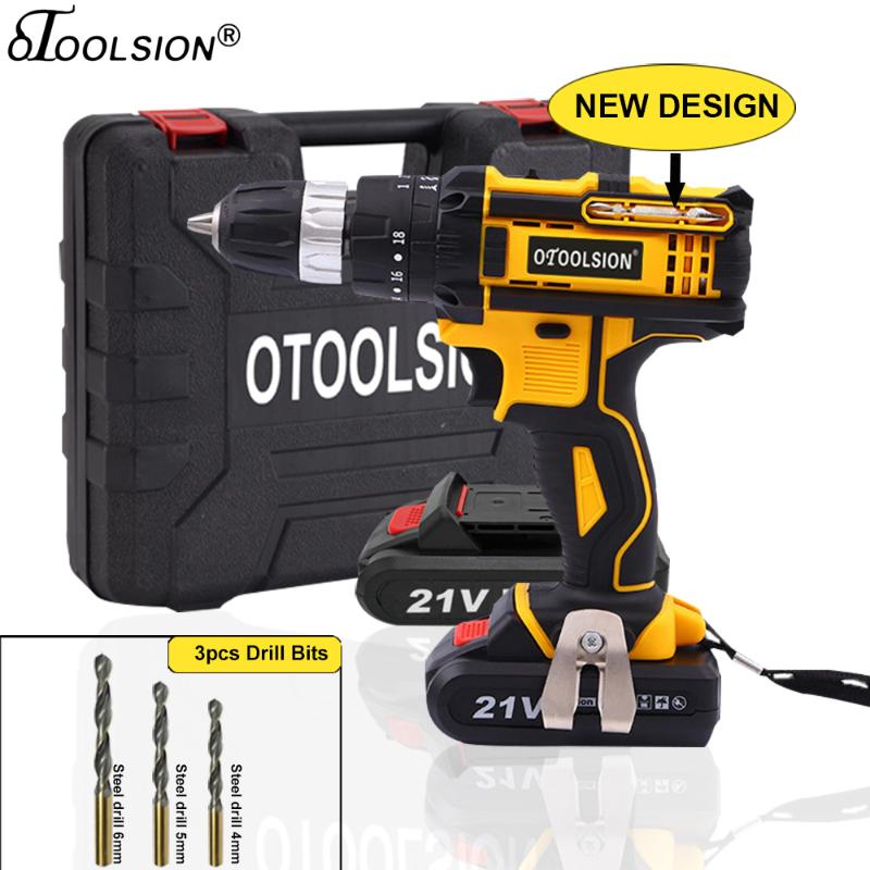 Variable Speed 21V Impact Cordless Screwdriver Battery Screwdriver Electric Tools Drill Impact Hammer+Electric Drill Accessories
Variable Speed 21V Impact Cordless Screwdriver Battery Screwdriver Electric Tools Drill Impact Hammer+Electric Drill Accessories