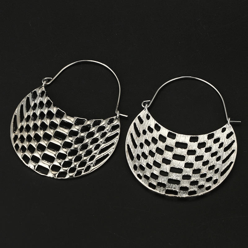 Women Geometric Earrings Metal Alloy Big Earring Hollow Mesh Bag Dangle Earrings Ladies Costume Jewellery Vintage
Women Geometric Earrings Metal Alloy Big Earring Hollow Mesh Bag Dangle Earrings Ladies Costume Jewellery Vintage