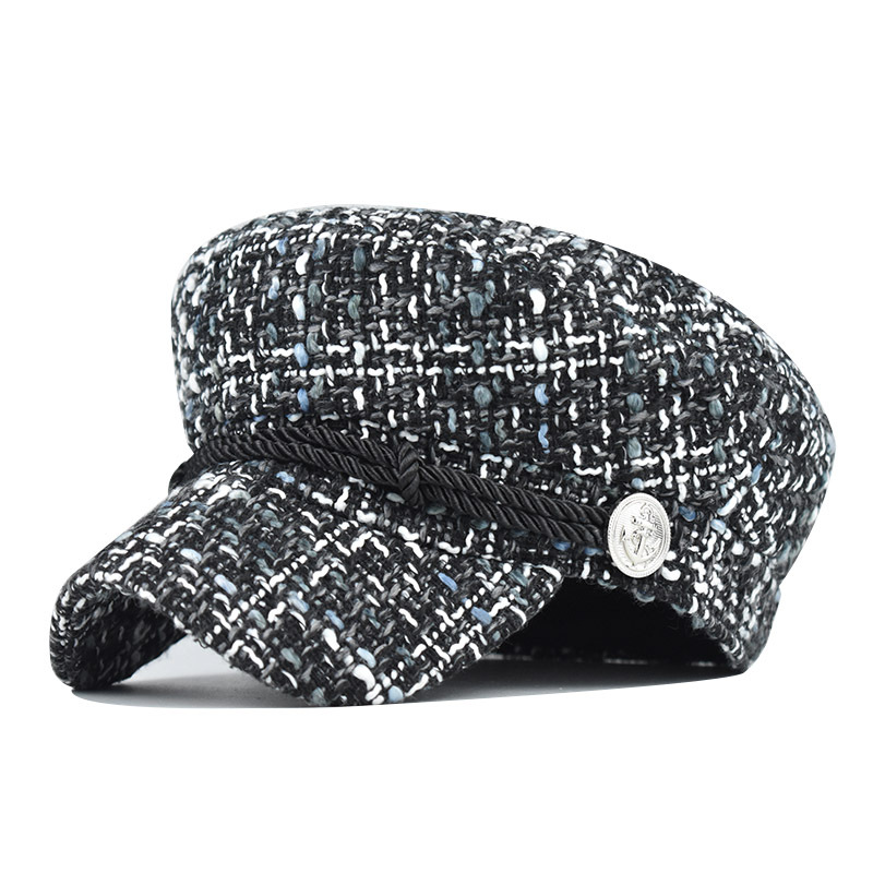Fashion Cotton Hat Autumn Sailor Octagonal Hats for Women Flat Top Caps Female Travel Cadet Hat Navy Captain Cap, A4
Fashion Cotton Hat Autumn Sailor Octagonal Hats for Women Flat Top Caps Female Travel Cadet Hat Navy Captain Cap, A4
