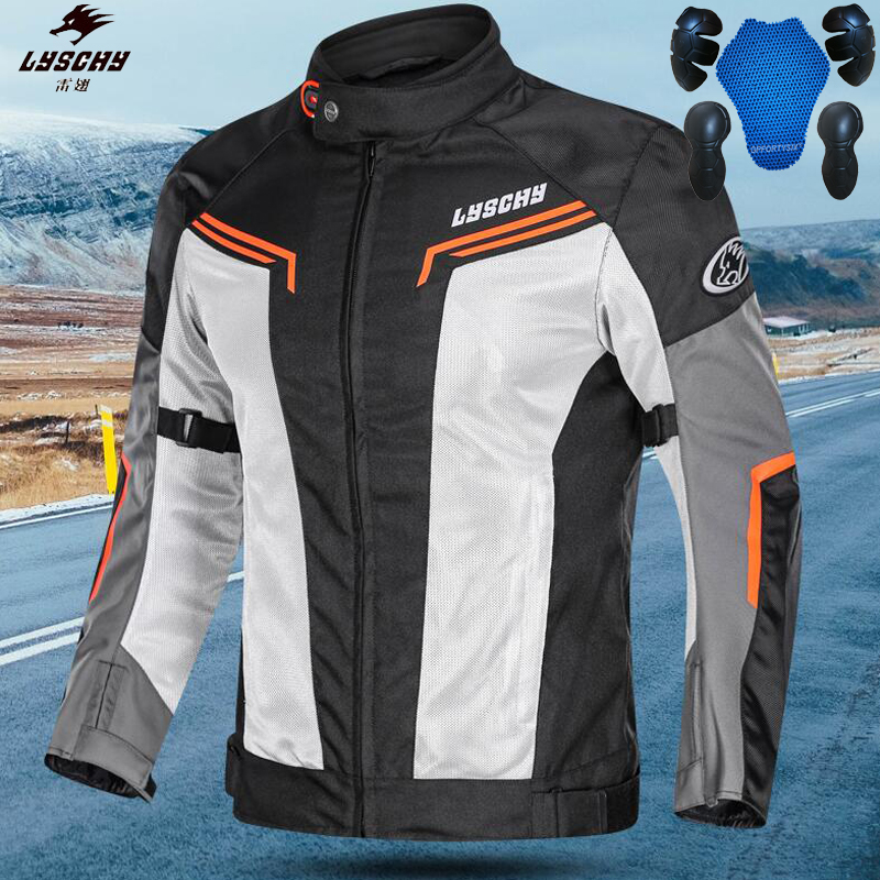 LYSCHY Oxford Cloth Jacket Motorcycle Cycling Suits Men Summer Mesh Breathable Anti-fall Racing Jacket Motorcycle Clothing Pants
LYSCHY Oxford Cloth Jacket Motorcycle Cycling Suits Men Summer Mesh Breathable Anti-fall Racing Jacket Motorcycle Clothing Pants
