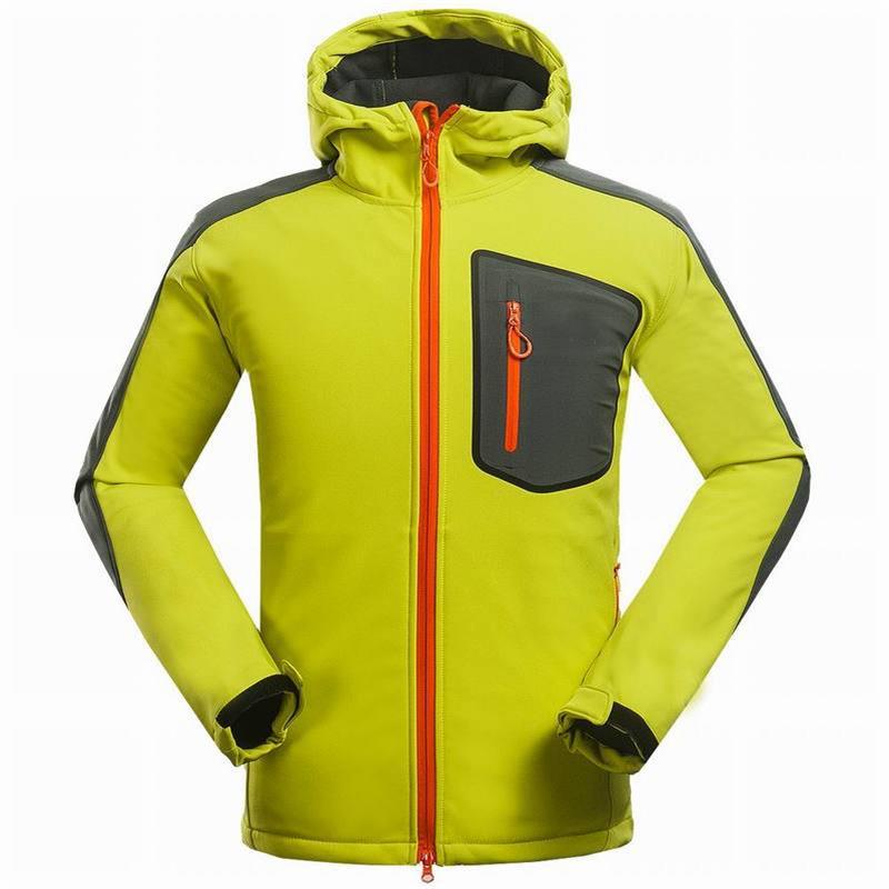 Softshell Fleece Jacket Men Winter Cycling Windproof Waterproof Jacket Outdoor Two-Way Zip Yellow Red Black Blue Hiking Clothing, Orange
Softshell Fleece Jacket Men Winter Cycling Windproof Waterproof Jacket Outdoor Two-Way Zip Yellow Red Black Blue Hiking Clothing, Orange