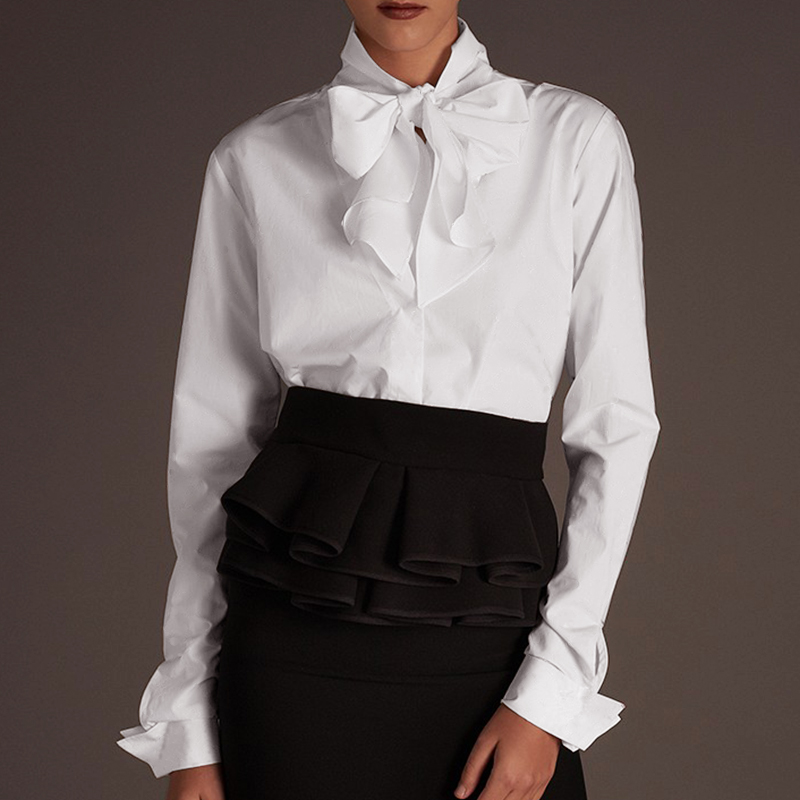 VONDA Women Tops Long Sleeve Blouse Casual Solid Color Buttons Blouse Tops Style Bowknot Shirts Blusas Femininas Plus Size, Black
VONDA Women Tops Long Sleeve Blouse Casual Solid Color Buttons Blouse Tops Style Bowknot Shirts Blusas Femininas Plus Size, Black