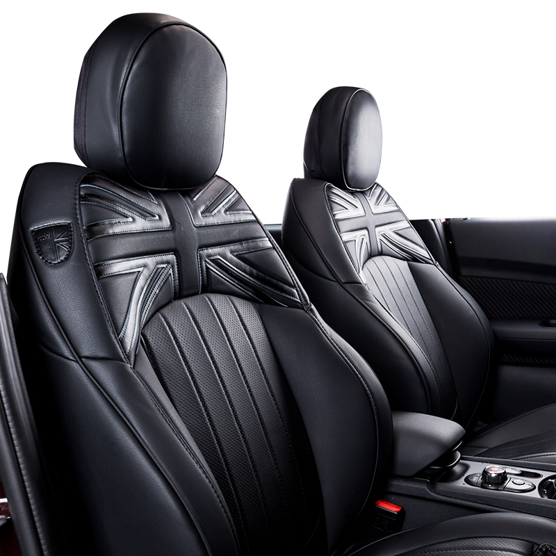 Brand New Imported PVC Material Union Jack Style Black and Rear Seat Cover For mini cooper F56 F55 F54 F60 R60
Brand New Imported PVC Material Union Jack Style Black and Rear Seat Cover For mini cooper F56 F55 F54 F60 R60