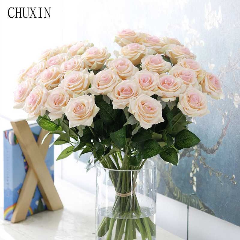 25pcs/lot New Artificial Flowers Rose Peony Flower Home Decoration Wedding Bridal Bouquet Flower High Quality 9 Colors, Blue
25pcs/lot New Artificial Flowers Rose Peony Flower Home Decoration Wedding Bridal Bouquet Flower High Quality 9 Colors, Blue