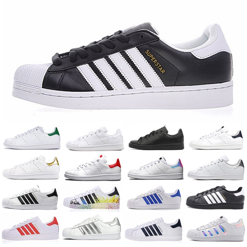 White Black Stan smith Superstar Gold green Mens Casual Shoes Superstars Hologram platform Leather Shoe Men Women trainers sports sneakers
White Black Stan smith Superstar Gold green Mens Casual Shoes Superstars Hologram platform Leather Shoe Men Women trainers sports sneakers