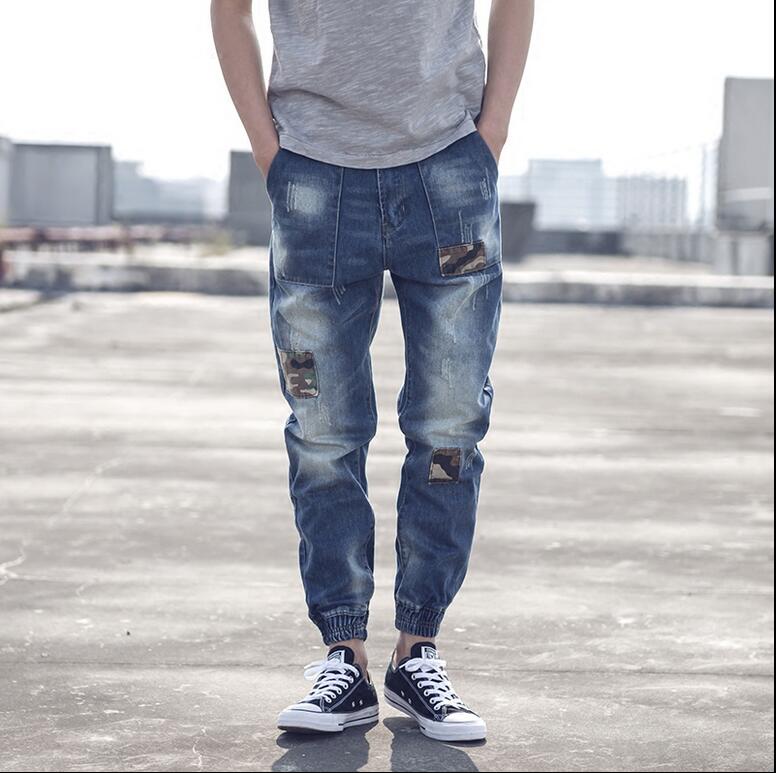 XS-4XL!!! 2020 Men camouflage patch jeans Male han edition beam foot height of pants Harlan loose big yards and feet pants, Blue
XS-4XL!!! 2020 Men camouflage patch jeans Male han edition beam foot height of pants Harlan loose big yards and feet pants, Blue
