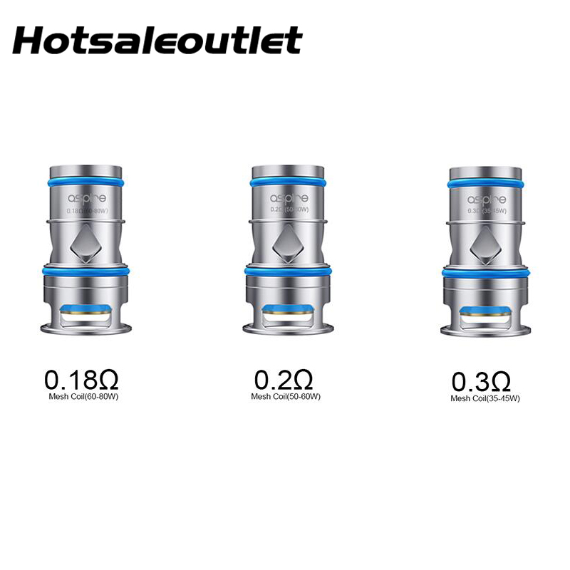 Aspire Odan Mesh Coil 0.18ohm 0.2ohm 0.3ohm for Aspire Odan Tank/Odan Mini Tank 100% Original
Aspire Odan Mesh Coil 0.18ohm 0.2ohm 0.3ohm for Aspire Odan Tank/Odan Mini Tank 100% Original